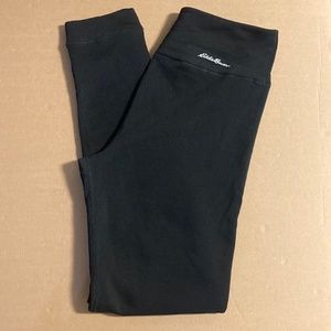 Eddie Bauer Women’s Fleece Lined Winter Jogger Pants Black Size Large NWOT